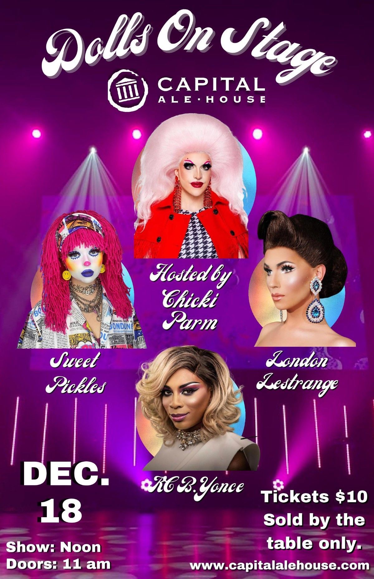 Drag Brunch At Capital Ale House Richmonds Top Music Special Events Venue Va