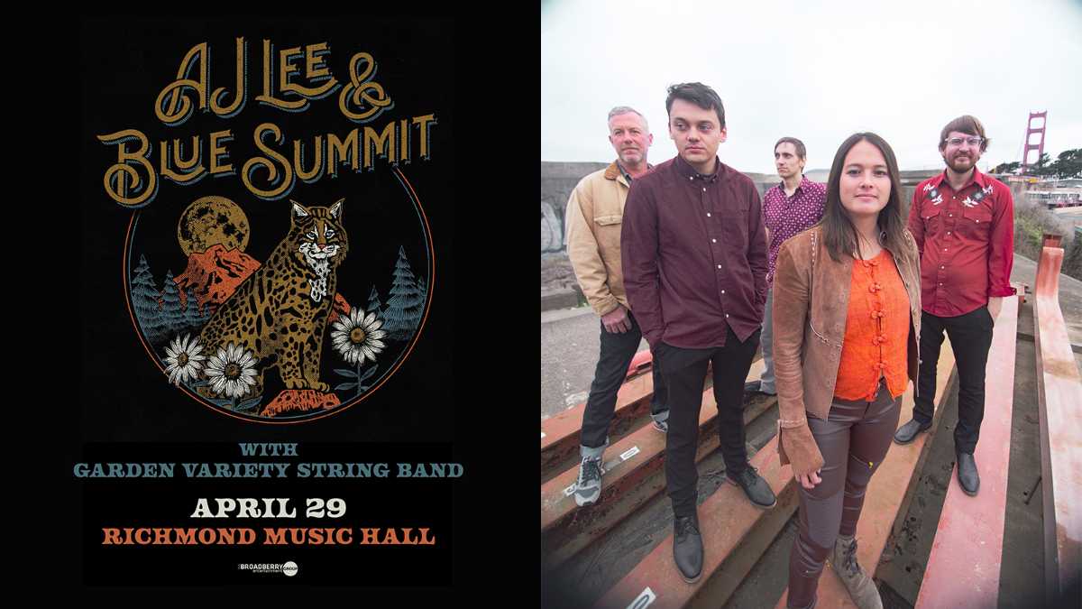 AJ Lee & Blue Summit w/ Garden Variety String Band | Richmond's Top Music &  Special Events Venue | VA
