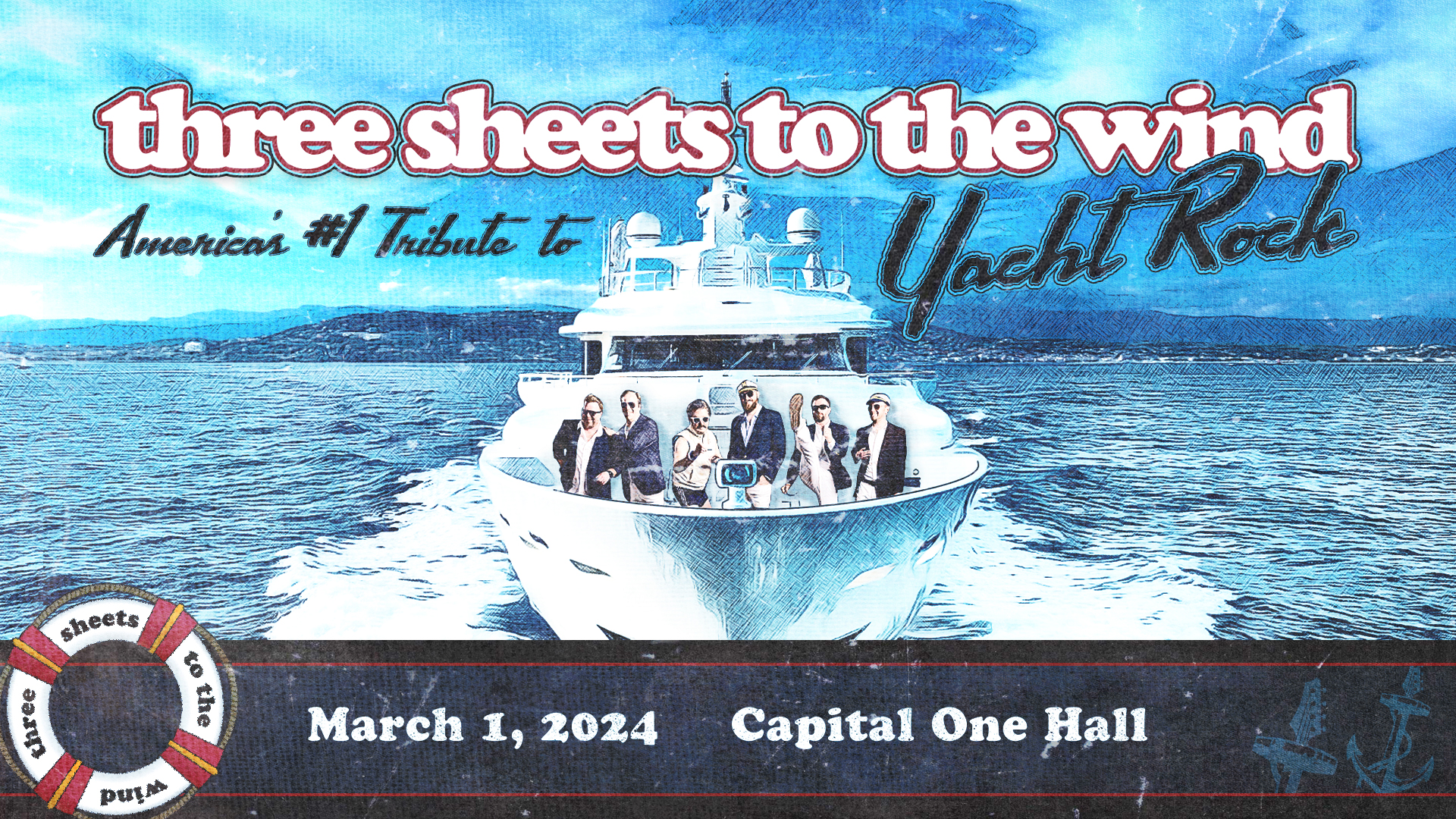 Three Sheets to the Wind: America's #1 Yacht Rock Tribute