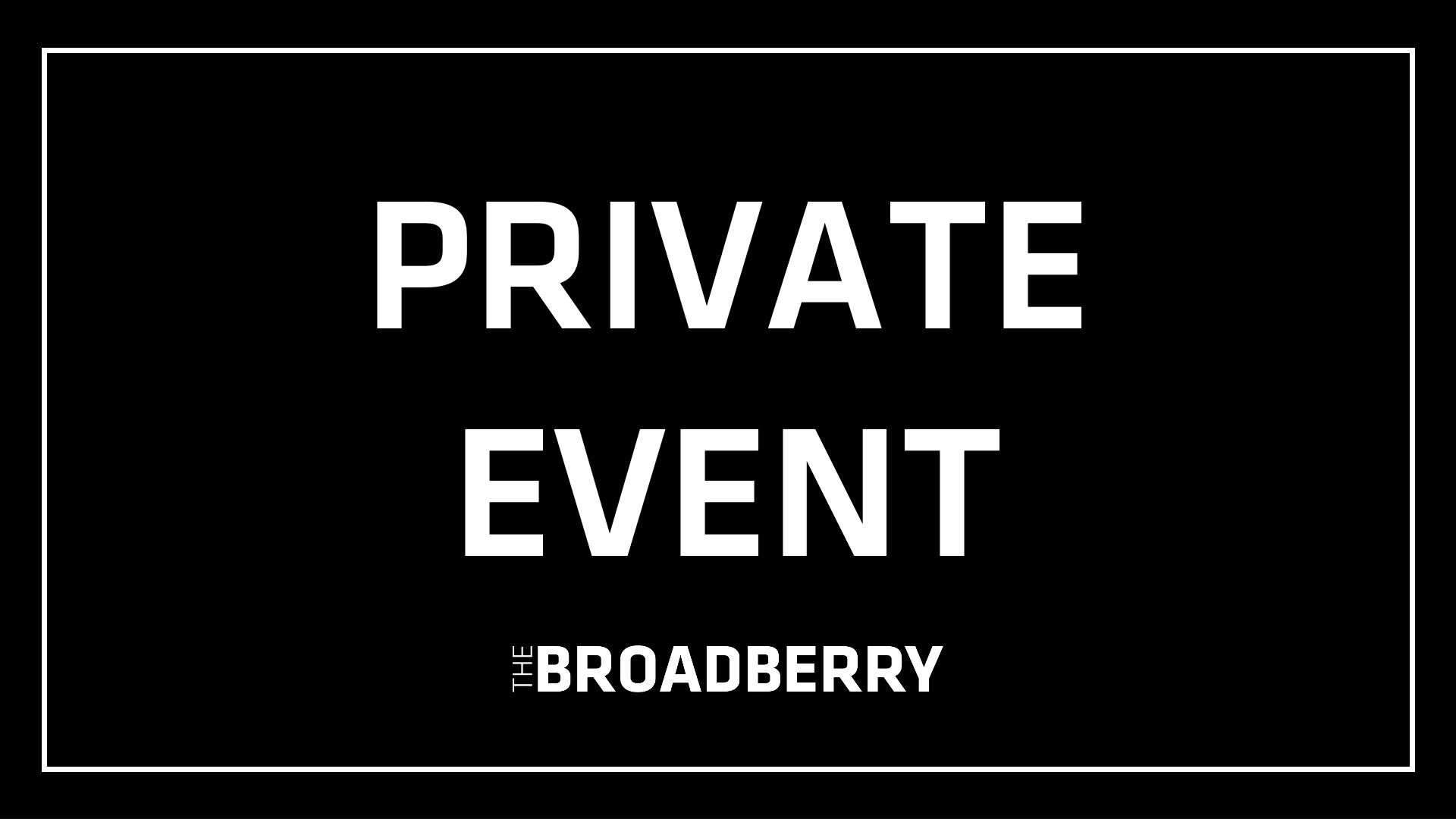 Private Event