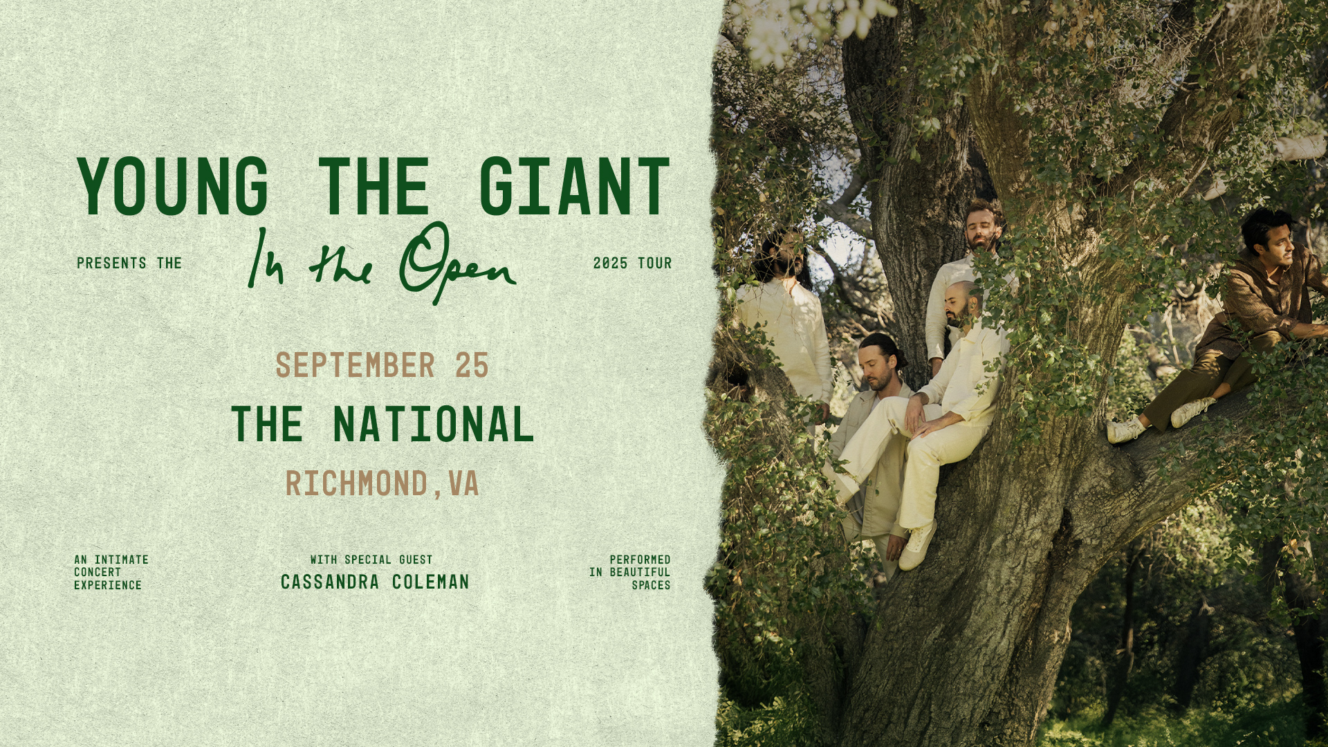 Young the Giant: In The Open Tour w/ Cassandra Coleman