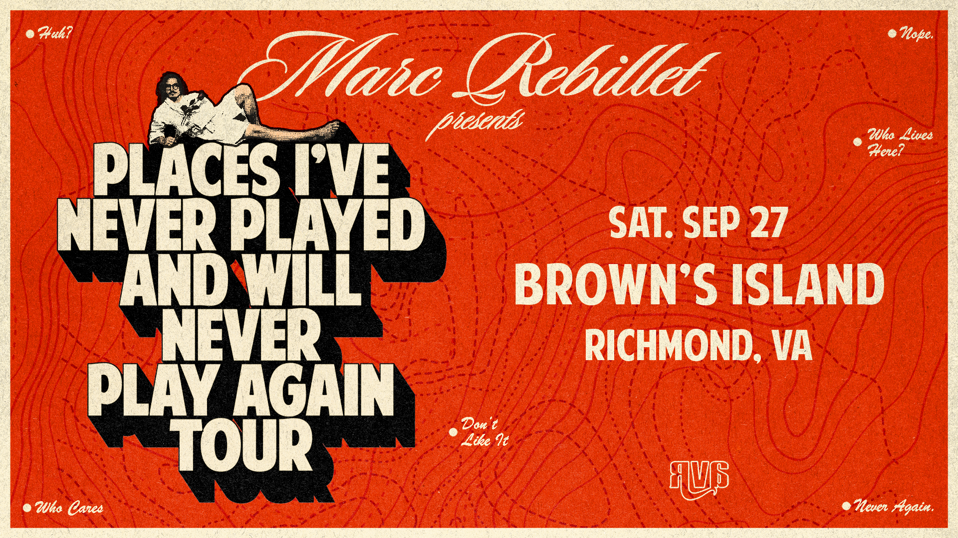 Marc Rebillet: Places I've Never Played & Will Never Play Again Tour ...