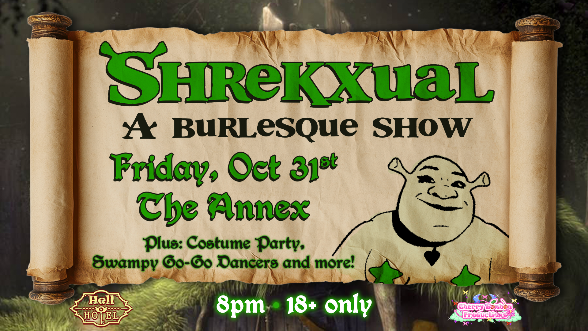 Shrekxual: Shrek Burlesque (18+)