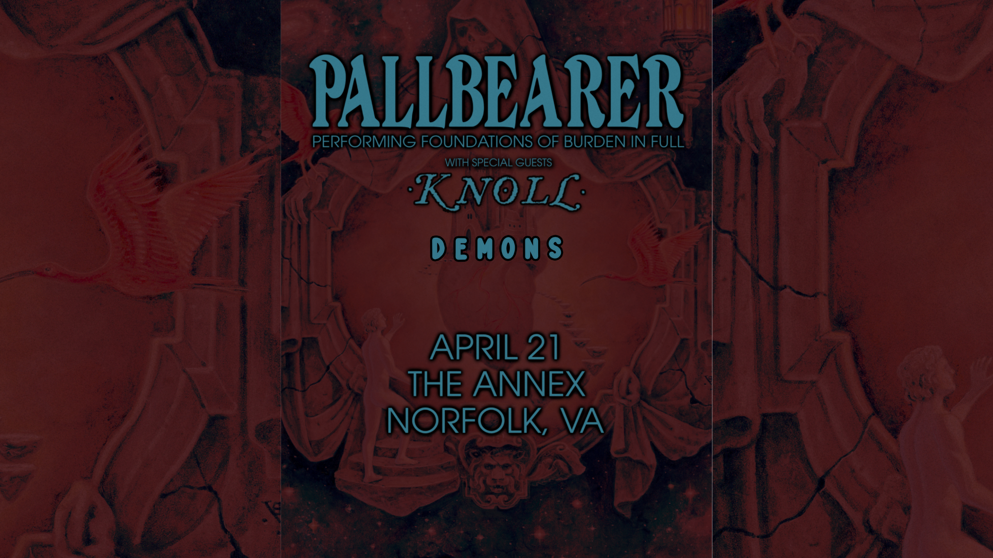 Pallbearer: Performing Foundations of Burden in full w/ Knoll and Demons