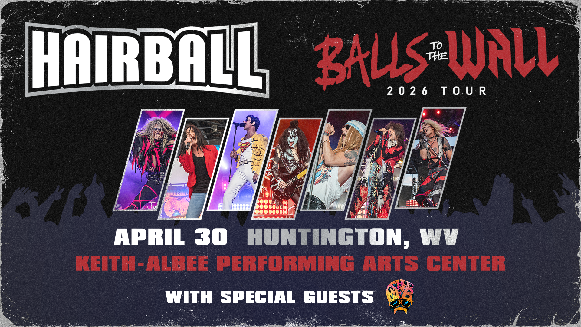 Hairball: Balls to the Wall 2026 Tour w/ special guest The M.F.B.