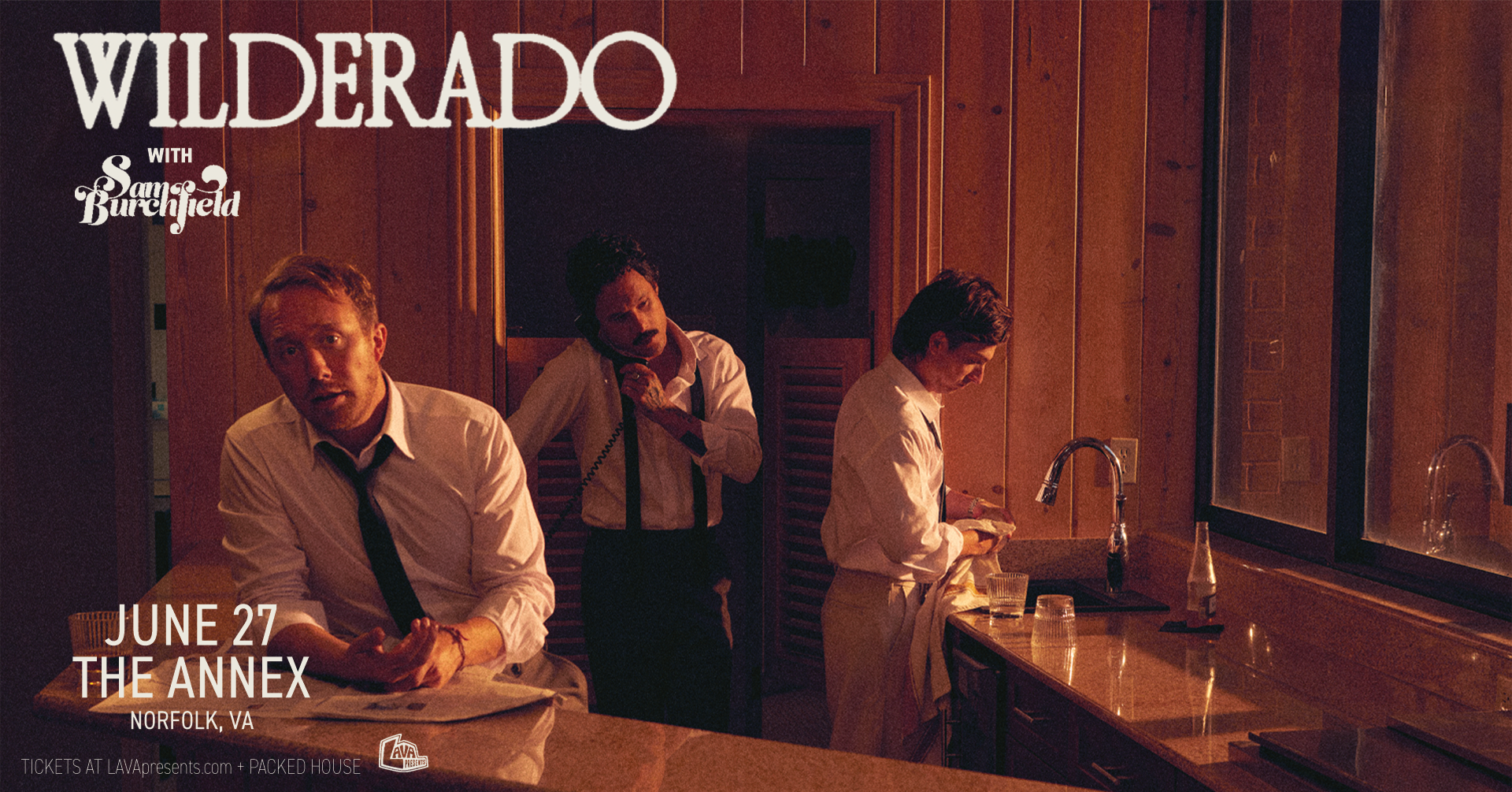 Wilderado w/ Sam Burchfield