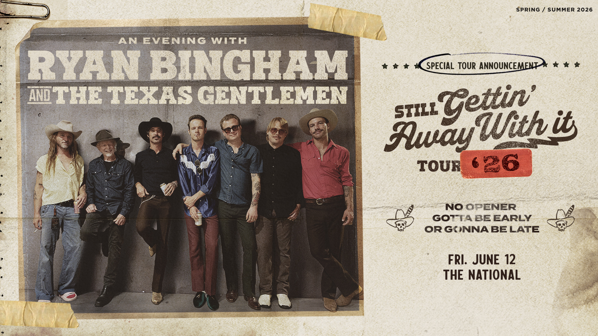 Ryan Bingham & The Texas Gentlemen