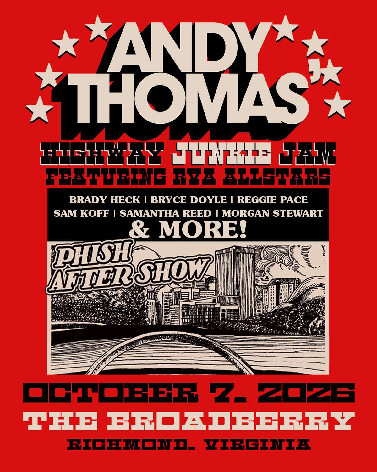Andy Thomas: Highway Junkie Jam (Phish Afterparty) feat. members of Holy Roller and No BS! Brass