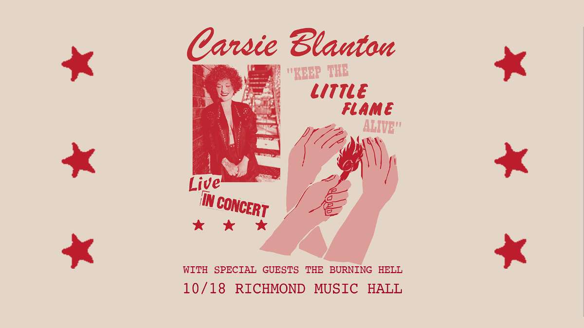 Carsie Blanton w/ The Burning Hell