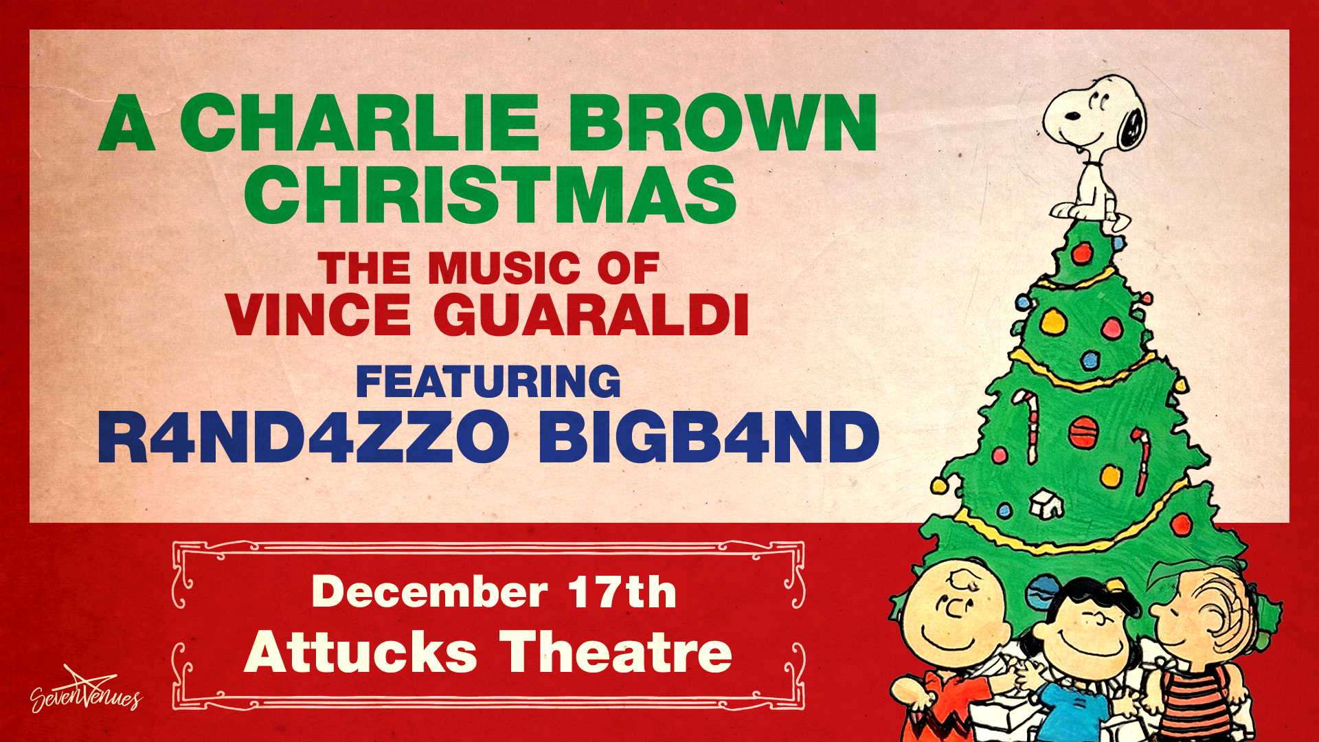 A Charlie Brown Christmas: The Music of Vincent Guaraldi feat. R4ND4ZZO BIGB4ND